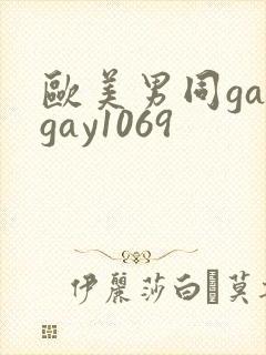 欧美男同gaygay1069