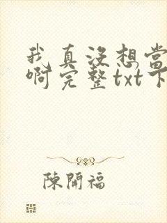 我真没想当皇帝啊完整txt下载