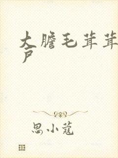 大胆毛茸茸的湿户封面