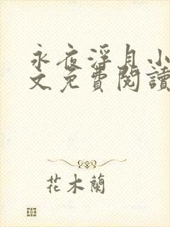 永夜浮月小说全文免费阅读