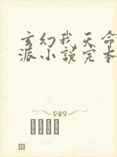 玄幻我天命大反派小说完本