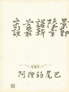 宋兮诺陆景灏小说最新章节免费阅读