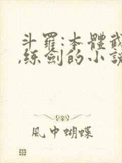 斗罗:本体武魂,练剑的小说