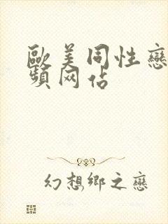 欧美同性恋男视频网站