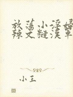 放荡小淫妇h肉辣文糙汉军婚