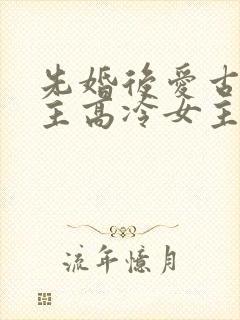 先婚后爱古言男主高冷女主淡然