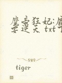 魔帝狂妃:废柴要逆天 txt下载