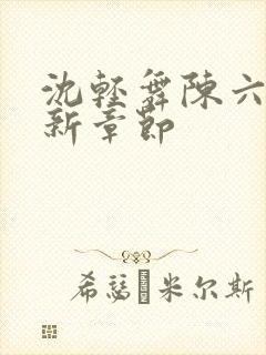 沈轻舞陈六何最新章节