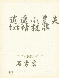 逍遥小农夫小说txt精校版