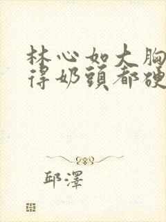 林心如大胸被揉得奶头都硬了嘛封面