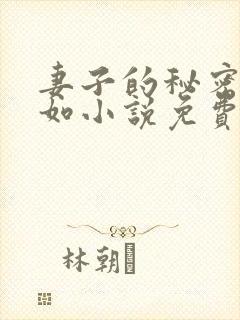 妻子的秘密林雅如小说免费阅读