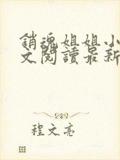 销魂姐姐小说全文阅读最新章节列表