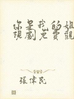 你是我的姐妹电视剧免费观看41集封面