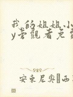 我的姐姐小说by旁观者免费阅读全文