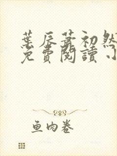 叶辰萧初然小说免费阅读 小说封面