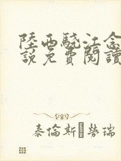 陆西骁江念知小说免费阅读最新章节