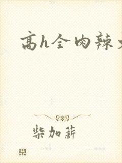 高h全肉辣文封面