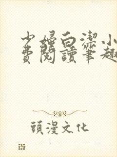 少妇白洁小说免费阅读笔趣阁