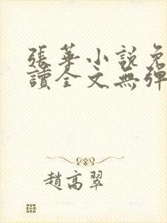 张华小说免费阅读全文无弹窗