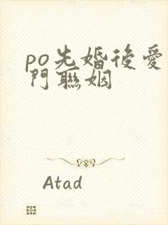 po先婚后爱豪门联姻封面