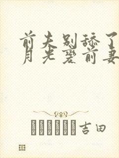 前夫别舔了,白月光变前妻了