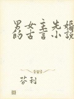 男女主先婚后爱的古言小说