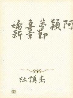 娇妻梦颖阿昌最新章节