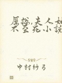 厉总,夫人她罪不至死小说全文免费封面