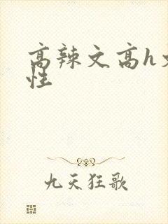 高辣文高h文双性封面