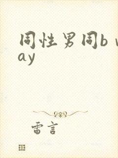 同性男同bⅴgay