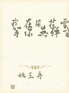 我在风花雪月里等你 无弹窗