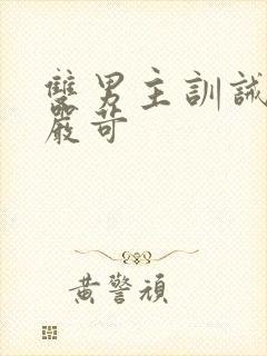 双男主训诫文/严苛