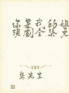 你是我的姐妹电视剧全集免费观看完整版