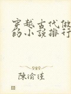 穿越古代做生意的小说排行榜