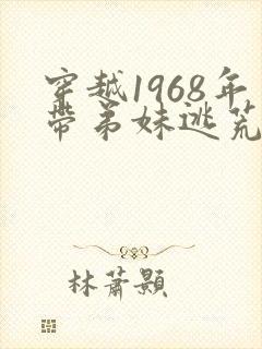 穿越1968年带弟妹逃荒的小说