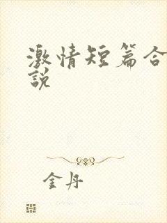 激情短篇合集小说