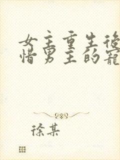 女主重生后悔珍惜男主的宠文封面