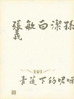 张敏白洁孙倩高义