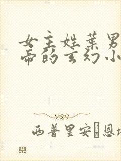 女主姓叶男主姓帝的玄幻小说