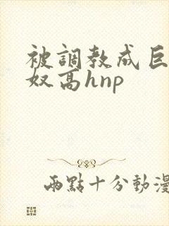 被调教成巨乳奶奴高hnp封面