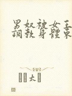 男奴被女王约束调教身体束缚sm用具拘束衣