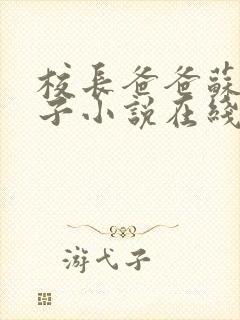 校长爸爸苏苏儿子小说在线阅读全文