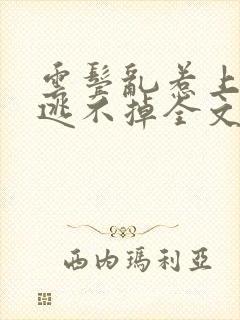 云鬓乱惹上权臣逃不掉全文版