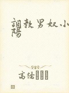 调教男奴小说虐阳