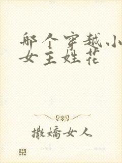 哪个穿越小说的女主姓花