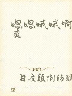 嗯嗯哦哦啊啊好爽