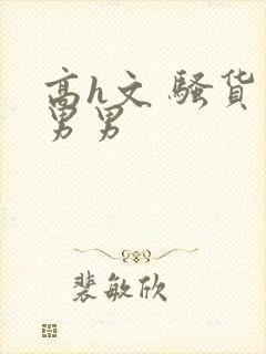 高h文 骚货 男男