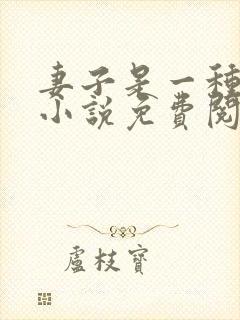 妻子是一种感觉小说免费阅读