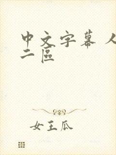 中文字幕 人妻二区