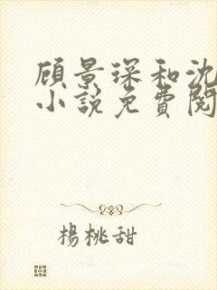 顾景琛和沈悠然小说免费阅读笔趣阁